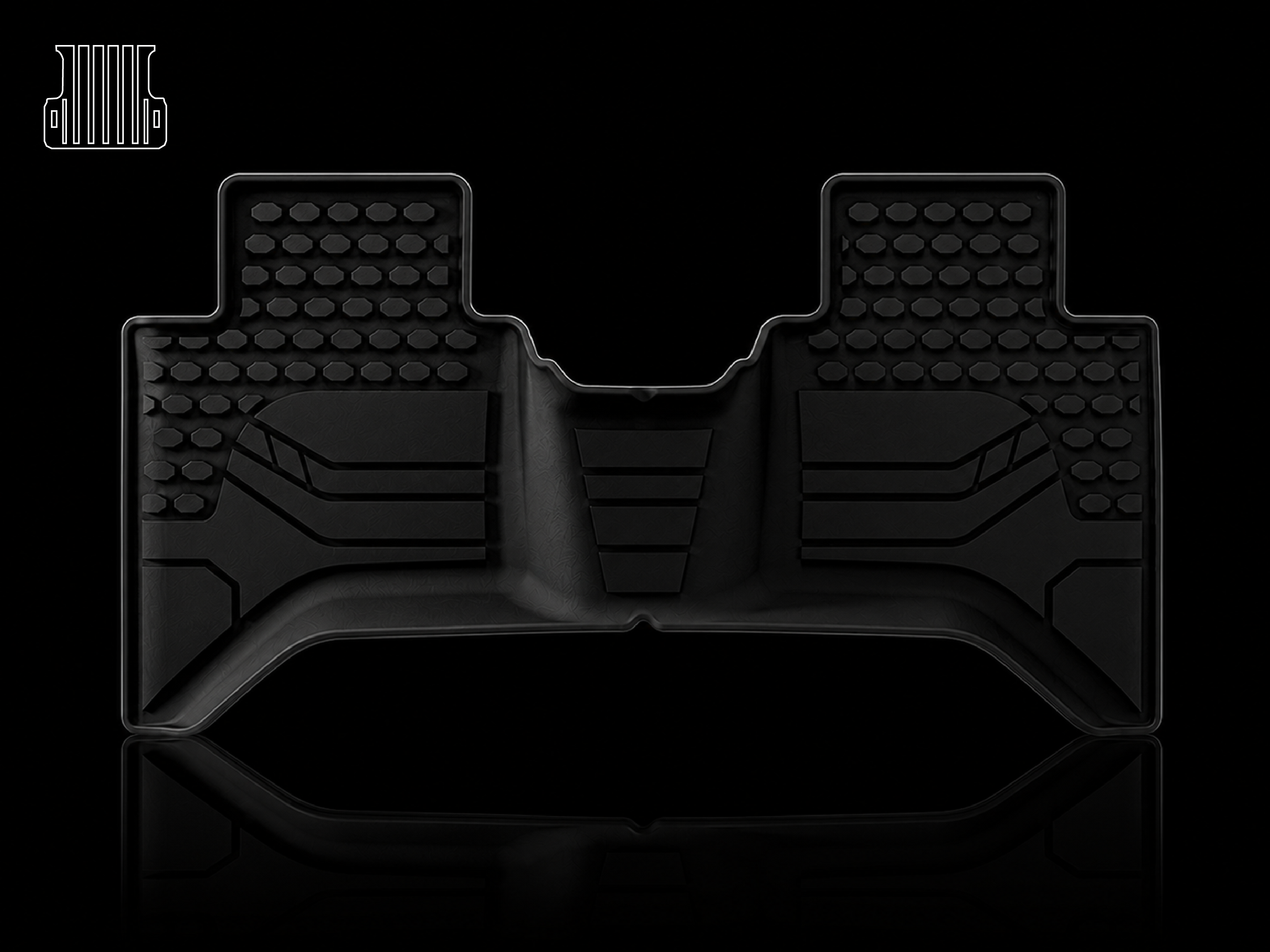 Isuzu D-MAX Floor Mat Set