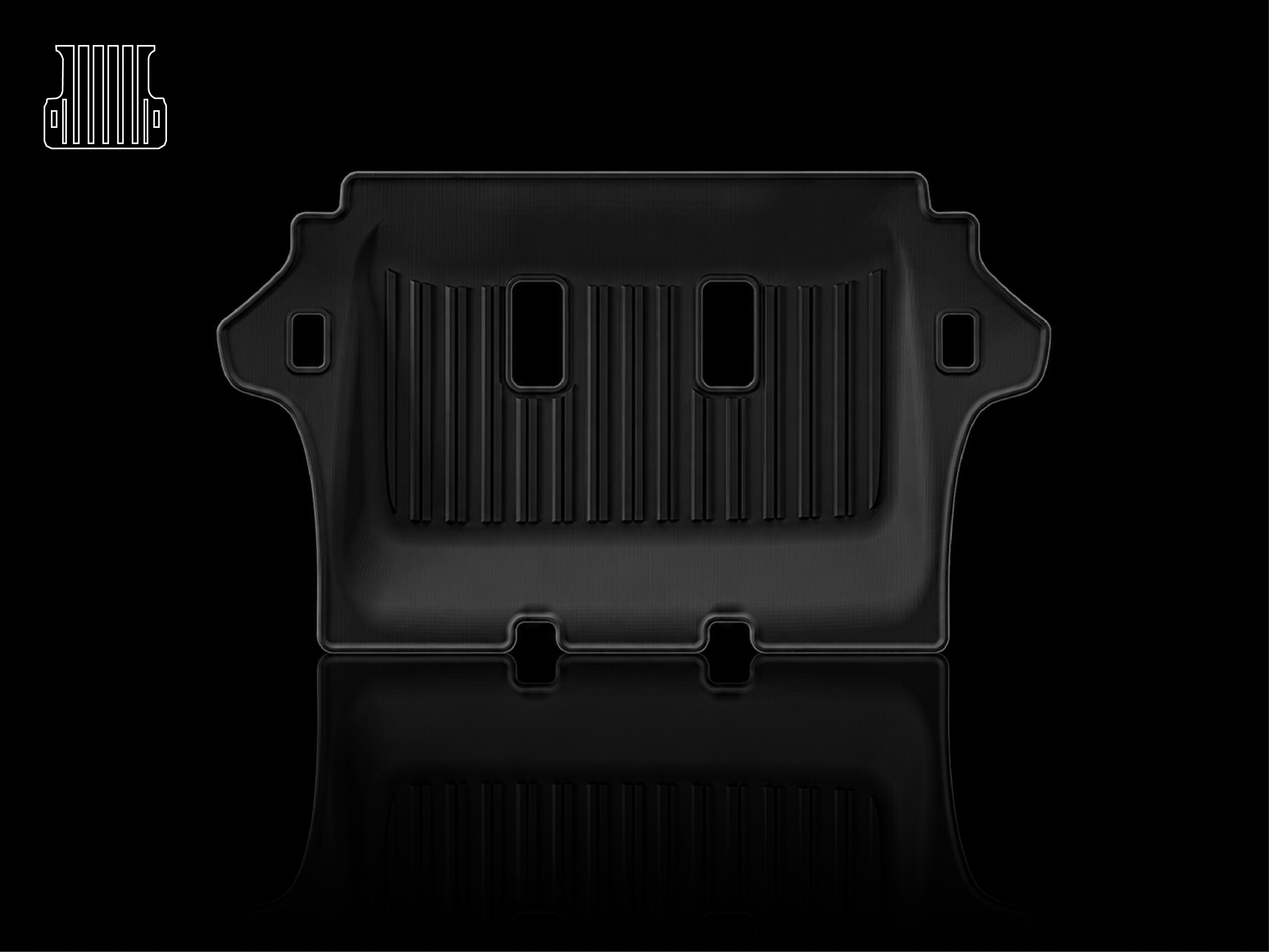 Toyota Fortuner Floor Mat Set