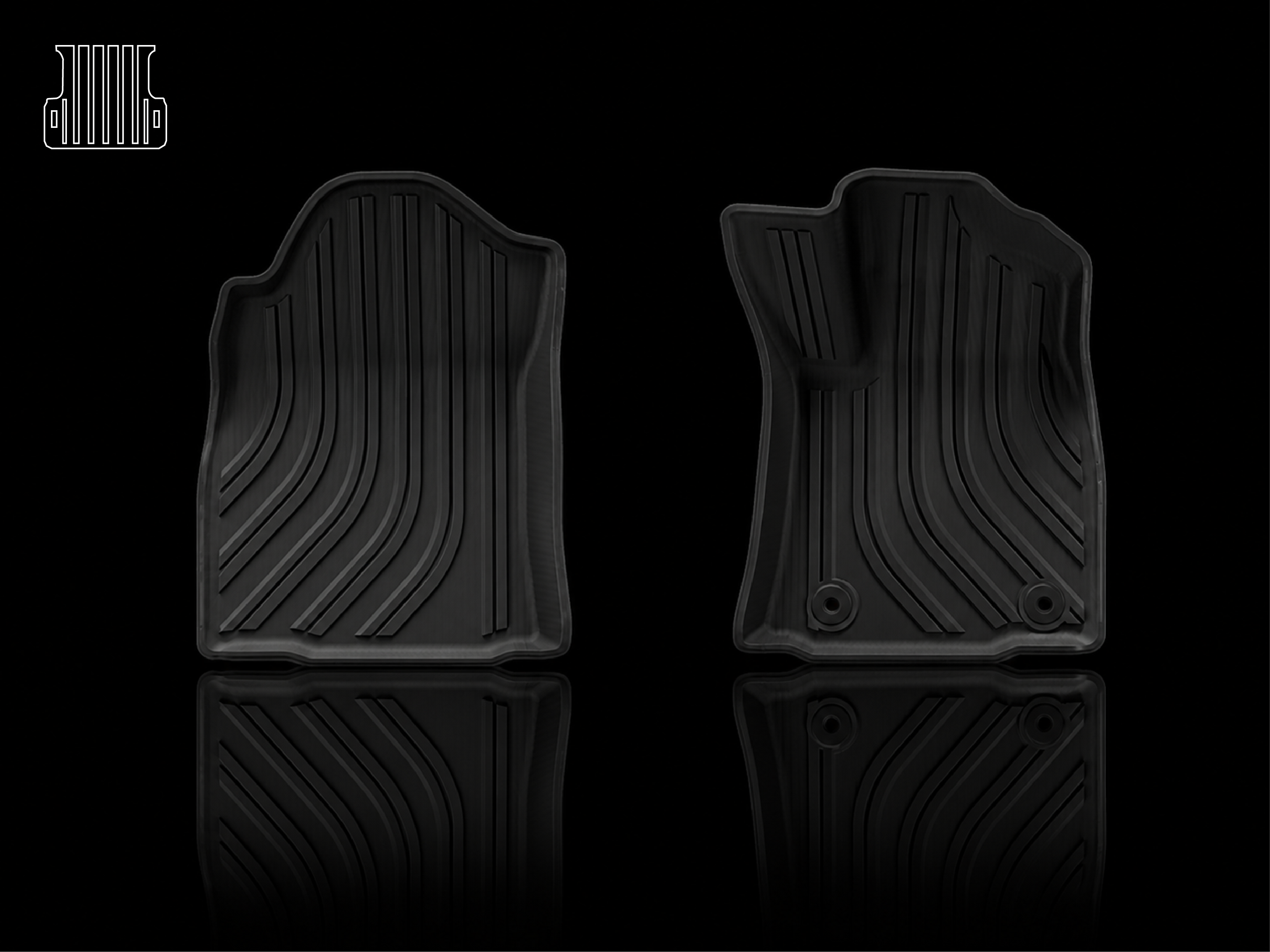 Toyota Hilux Floor Mat Set